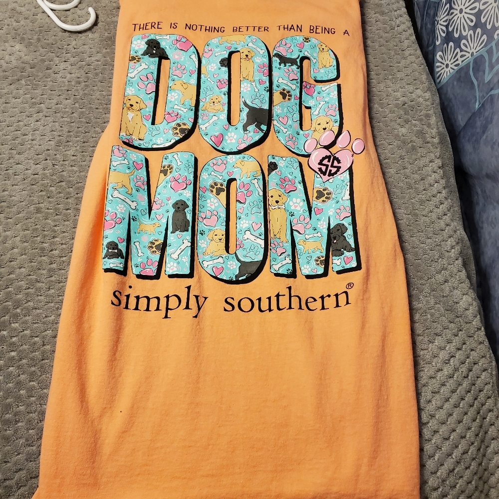 Simply southern dog mom tee